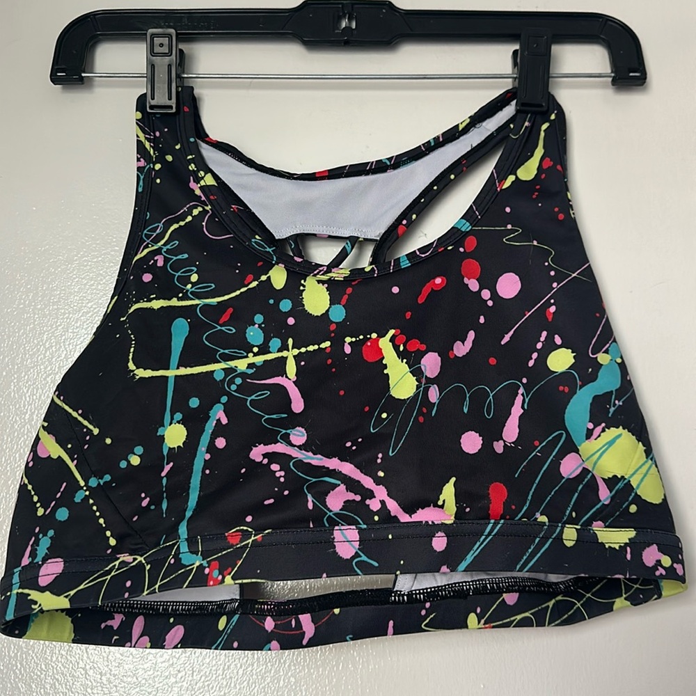 Feed Me Fight Me sports bra. XL.
